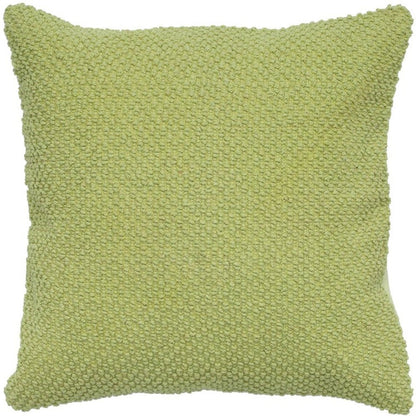 20" Green Cotton Throw Pillow HomeRoots