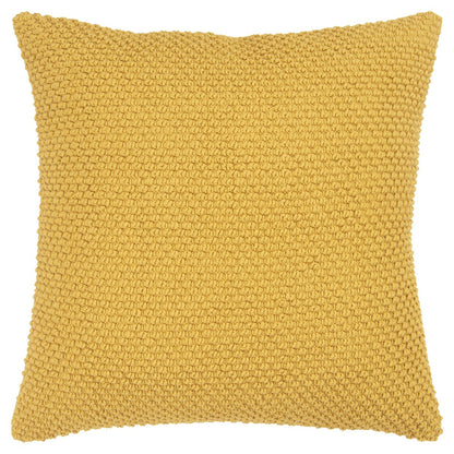 20" Gold Cotton Throw Pillow FurniFindUSA