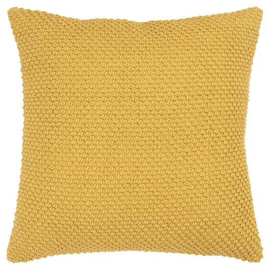 20" Gold Cotton Throw Pillow FurniFindUSA