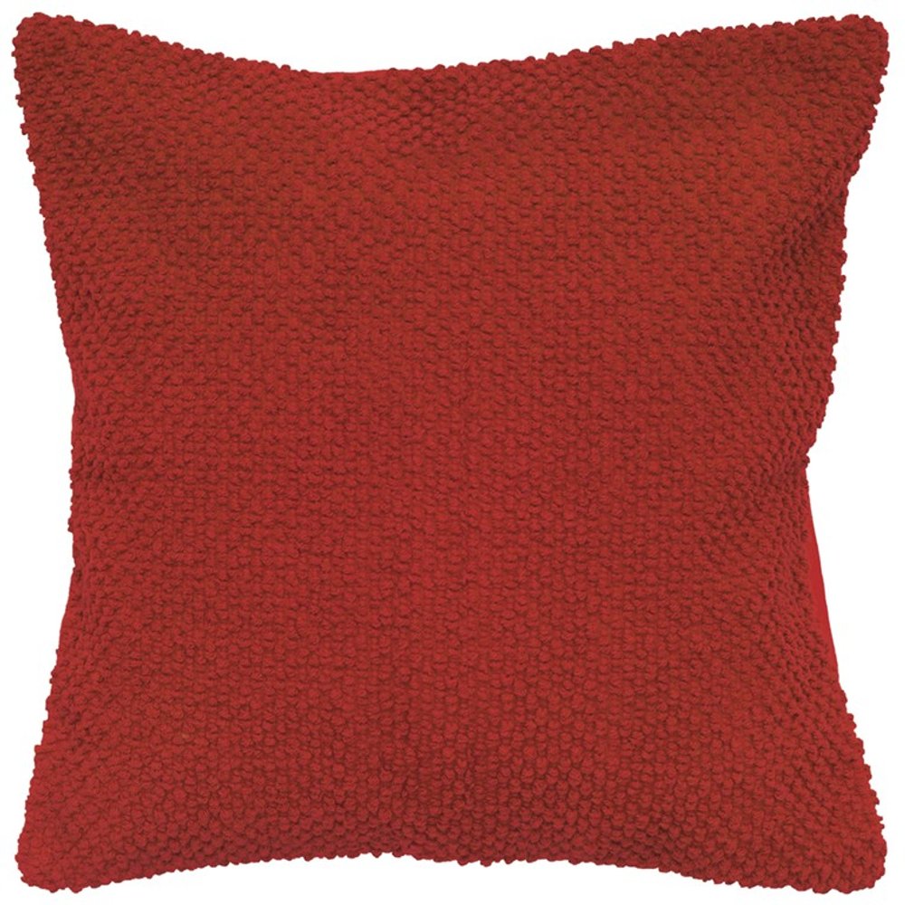 20" Red Cotton Throw Pillow HomeRoots