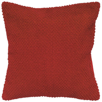 20" Red Cotton Throw Pillow HomeRoots