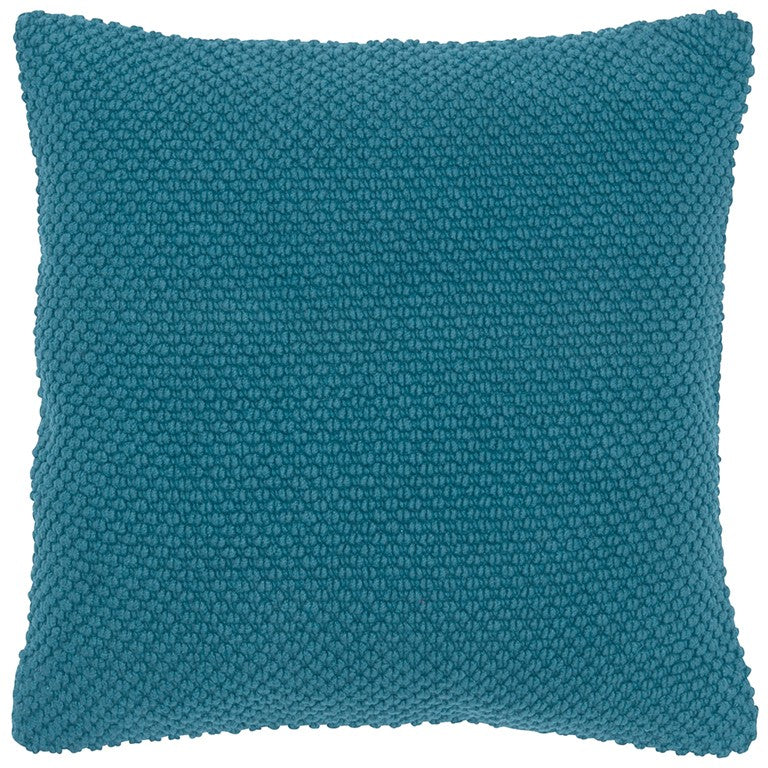 20" Teal Cotton Throw Pillow FurniFindUSA