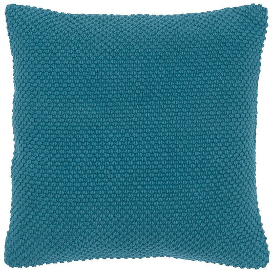 20" Teal Cotton Throw Pillow FurniFindUSA