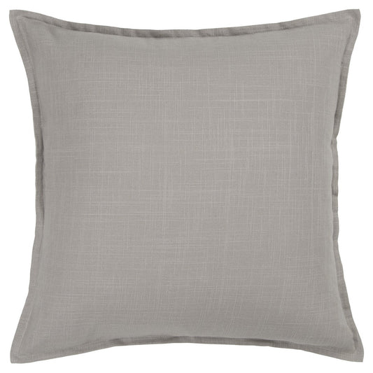 20" Gray Cotton Throw Pillow 6.25" (L) x 20.0" (W) x 20.0" (H) FurniFindUSA