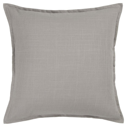20" Gray Cotton Throw Pillow HomeRoots