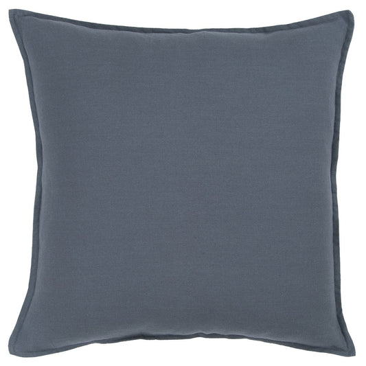 20" Slate Blue Cotton Throw Pillow FurniFindUSA