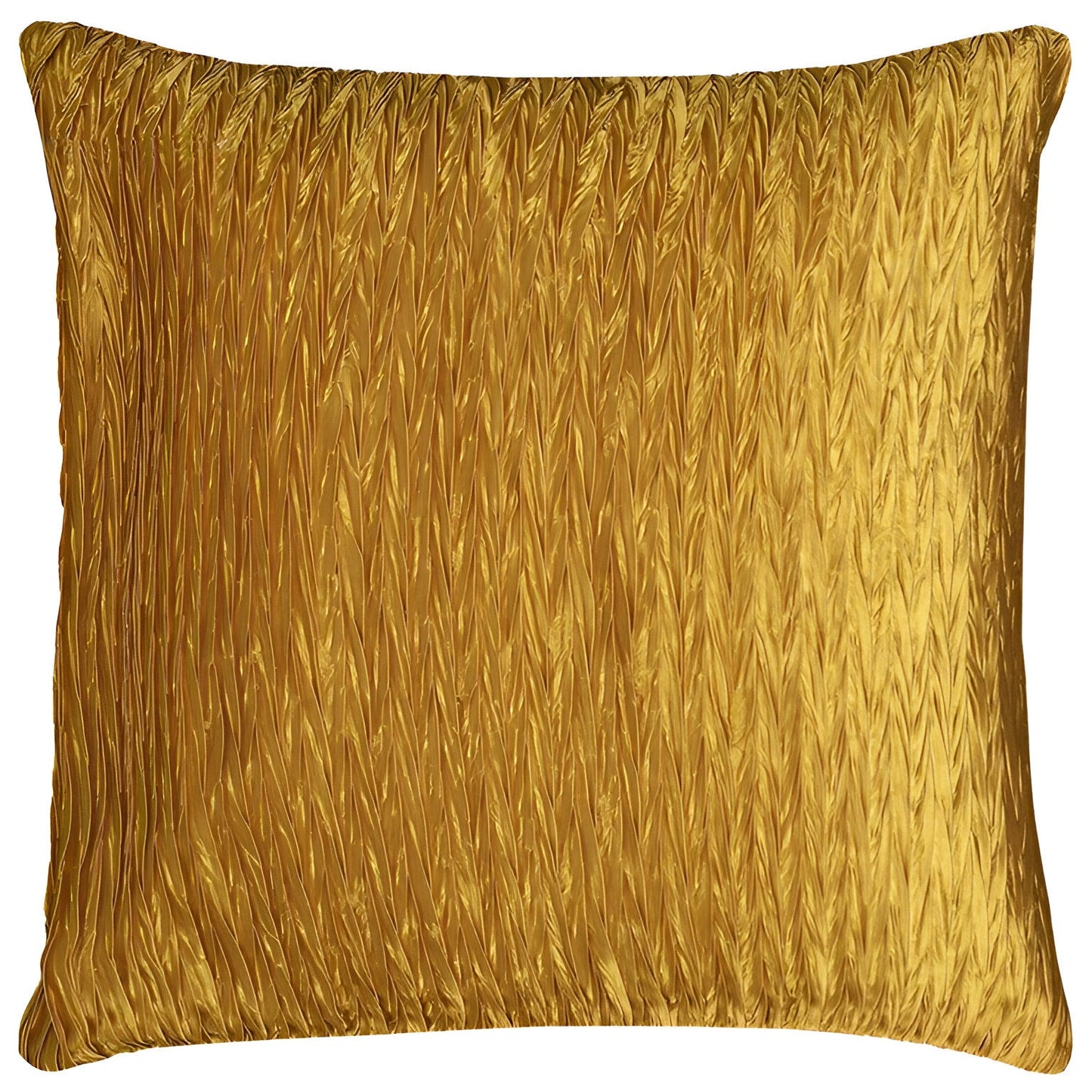 18" Gold Cotton Throw Pillow FurniFindUSA