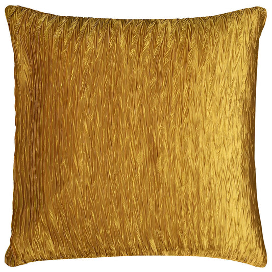 18" Gold Cotton Throw Pillow FurniFindUSA