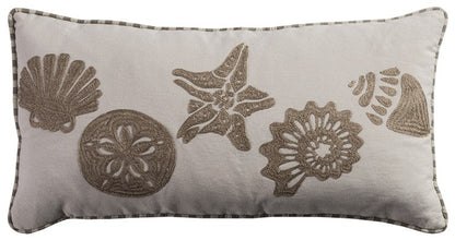 21" X 11" Khaki Cotton Throw Pillow FurniFindUSA