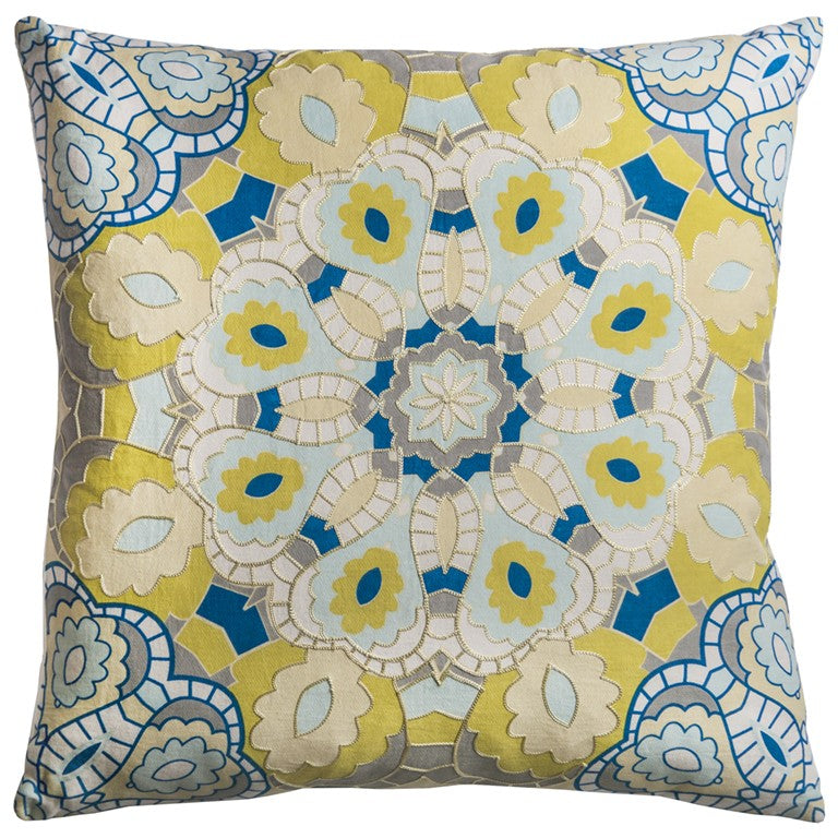 20" Mustard Cotton Throw Pillow FurniFindUSA