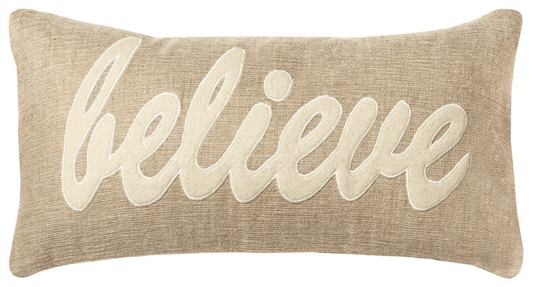 21" X 11" Natural Cotton Throw Pillow FurniFindUSA