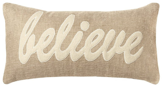 21" X 11" Natural Cotton Throw Pillow FurniFindUSA