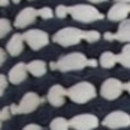 20" X 20" Blue and White Weave Cotton Zippered Pillow HomeRoots