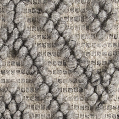 20" Natural And Gray Cotton Throw Pillow FurniFindUSA