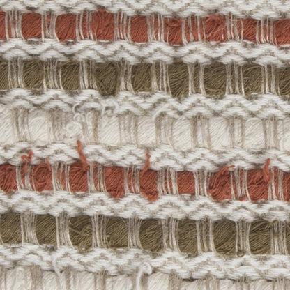 Brown Beige Nubby Texture Bands Throw Pillow HomeRoots