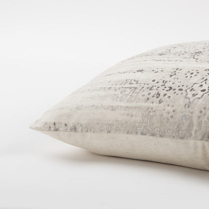 20 X 20 Natural Zippered 100% Cotton Throw Pillow FurniFindUSA
