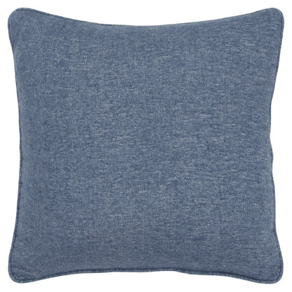 Blue Solid Classic Decorative Throw Pillow FurniFindUSA