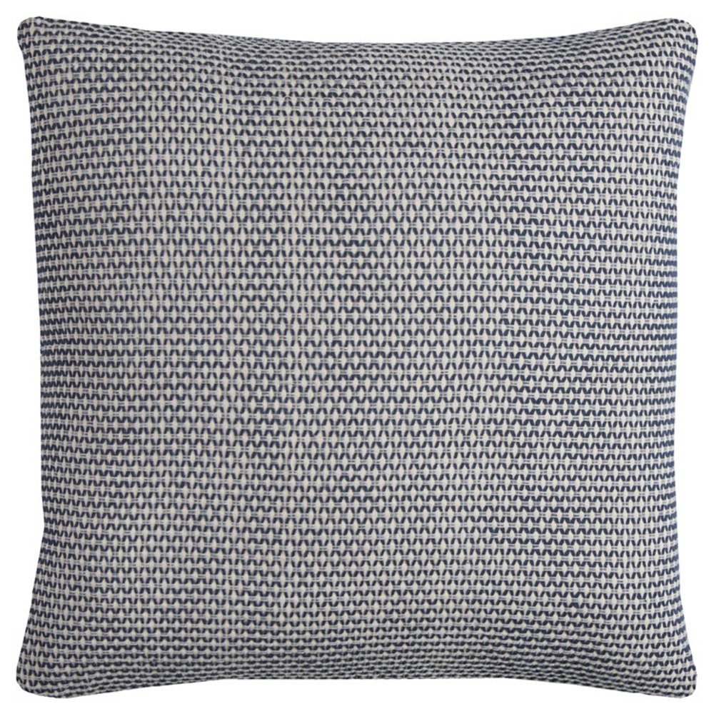 Indigo Ivory Scaled Diamond Pattern Throw Pillow HomeRoots