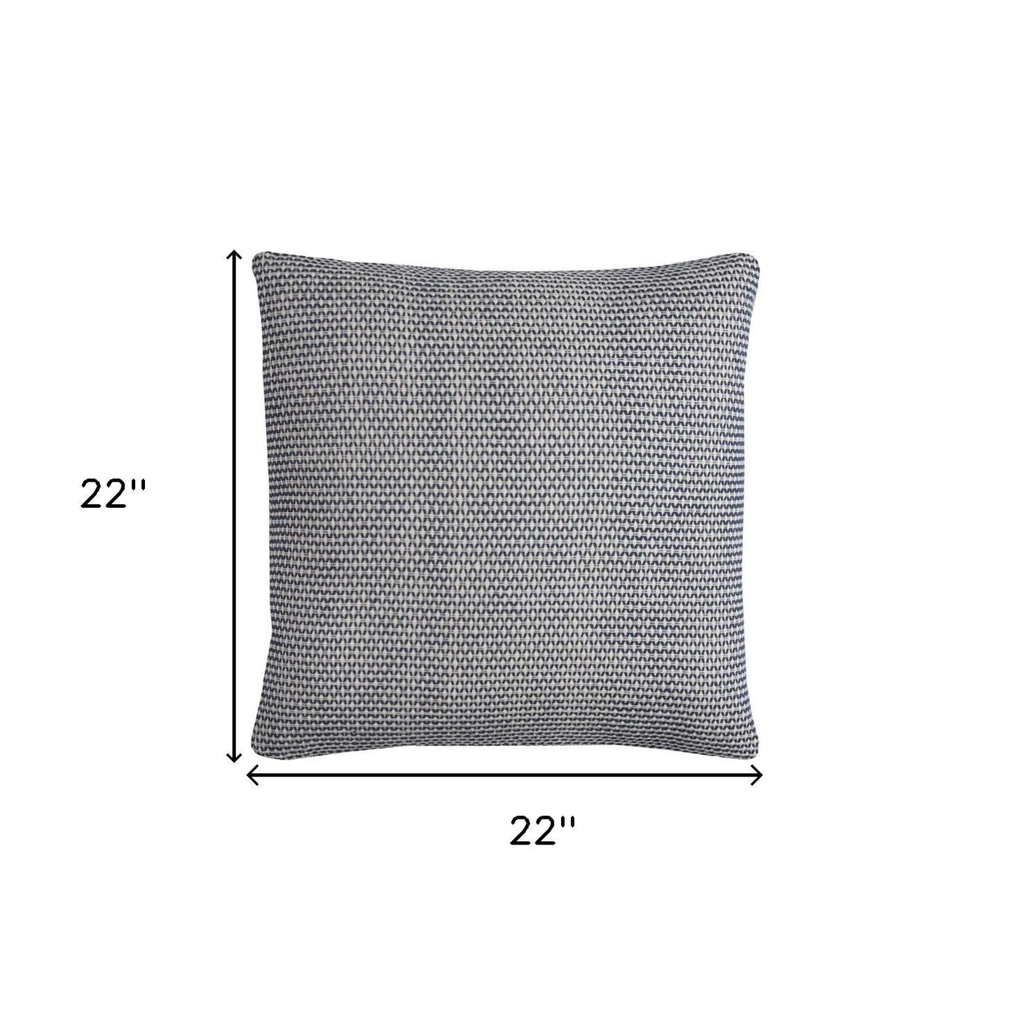 Indigo Ivory Scaled Diamond Pattern Throw Pillow FurniFindUSA