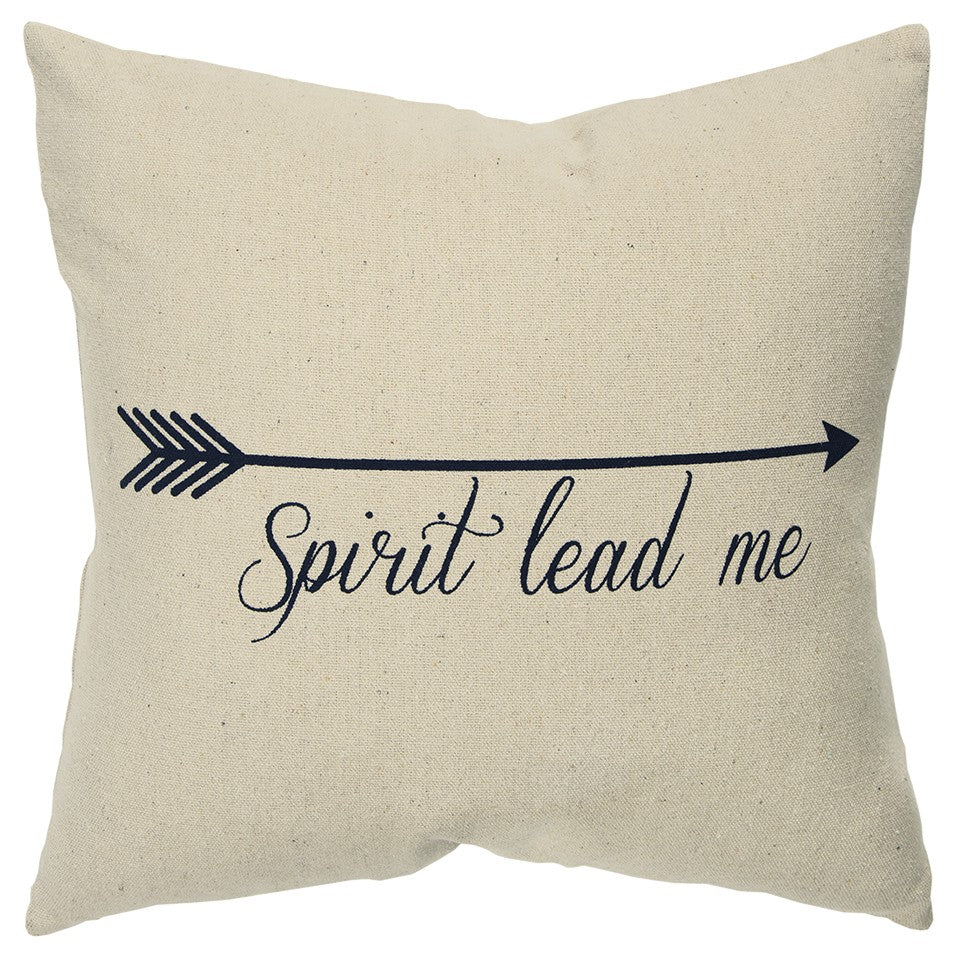 Black Taupe Canvas Spirit Lead Throw Pillow FurniFindUSA
