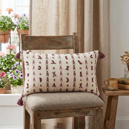 14" X 26" Natural Cotton Throw Pillow HomeRoots