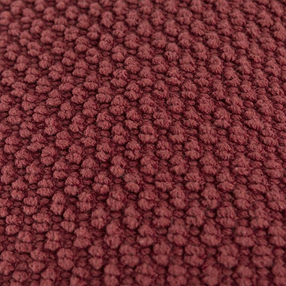 20" Merlot Cotton Throw Pillow with Nubby Texture HomeRoots