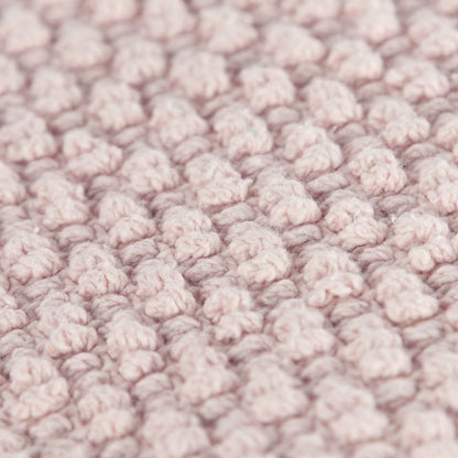 Blush Pink Nubby Textured Modern Throw Pillow HomeRoots
