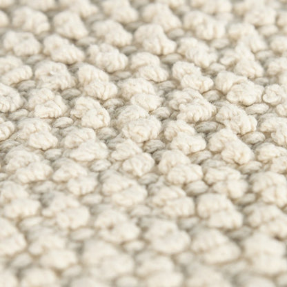 20" Natural Beige Nubby Textured Modern Throw Pillow HomeRoots