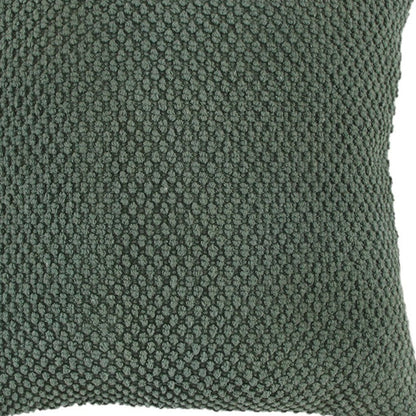 20" Olive Green Cotton Throw Pillow FurniFindUSA