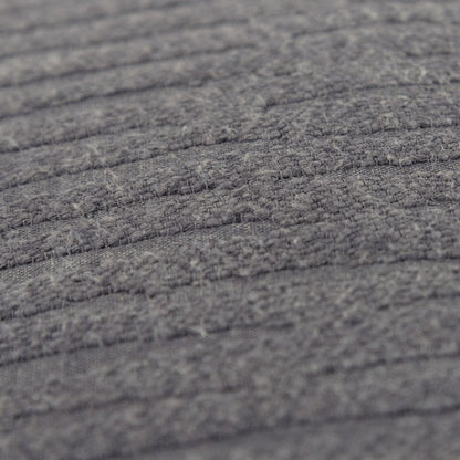 Gray Solid Tonal Abstract Stripe Throw Pillow HomeRoots