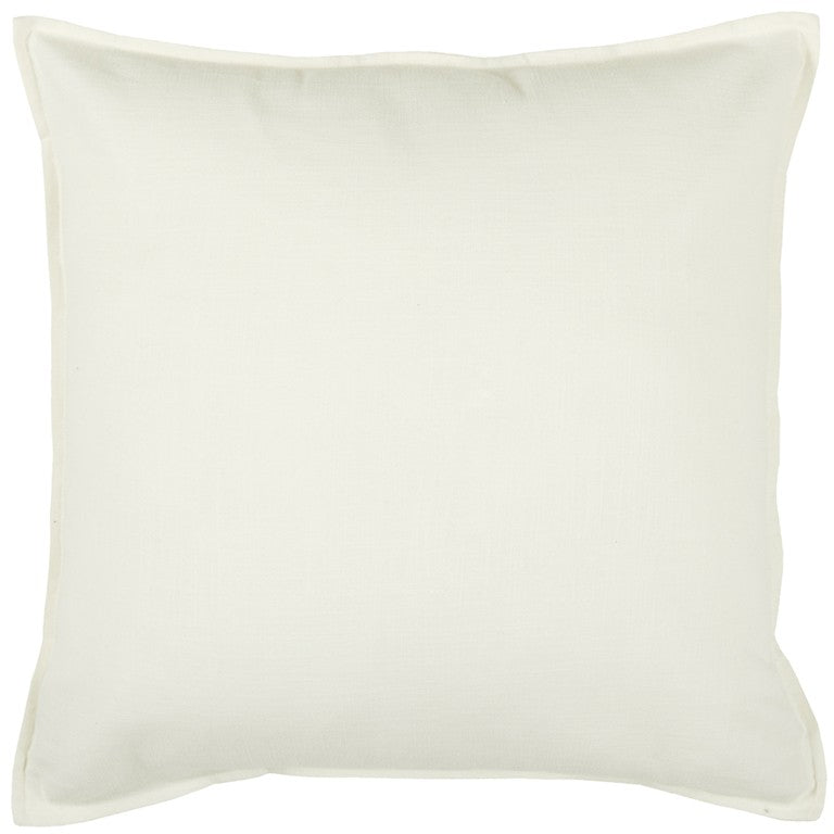Ivory Solid Light Textured Modern Throw Pillow FurniFindUSA