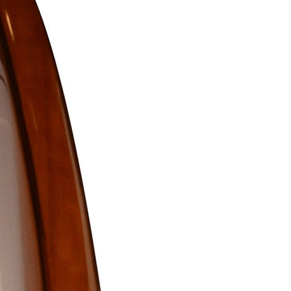 5" Brown Solid Wood Outdoor Game HomeRoots