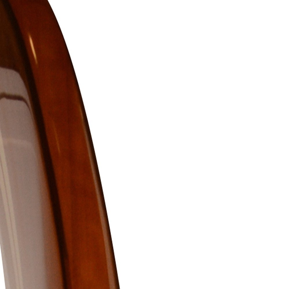 5" Brown Solid Wood Outdoor Game HomeRoots