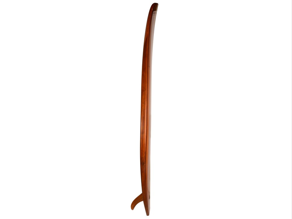 5" Brown Solid Wood Outdoor Game HomeRoots