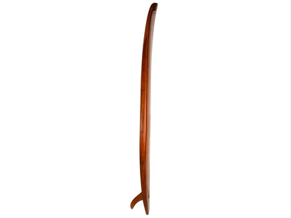 5" Brown Solid Wood Outdoor Game HomeRoots