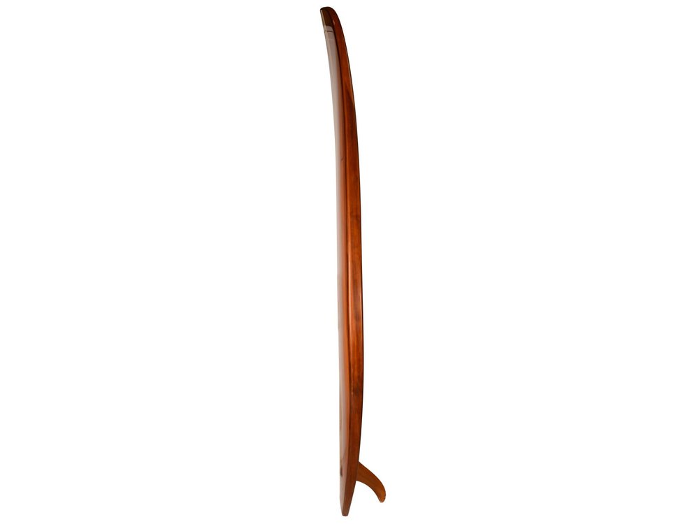 5" Brown Solid Wood Outdoor Game HomeRoots