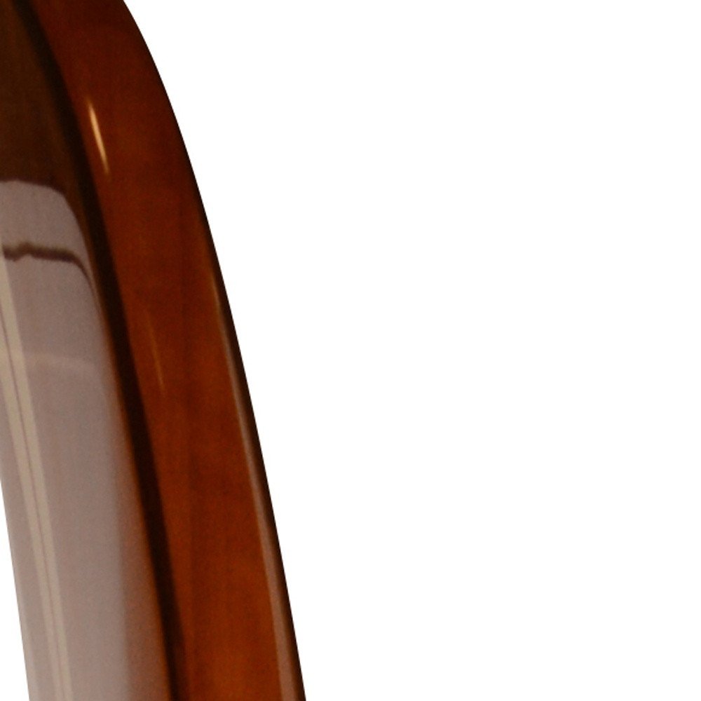 5" Brown Solid Wood Outdoor Game HomeRoots