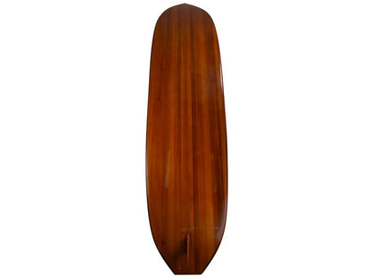 5" Brown Solid Wood Outdoor Game HomeRoots