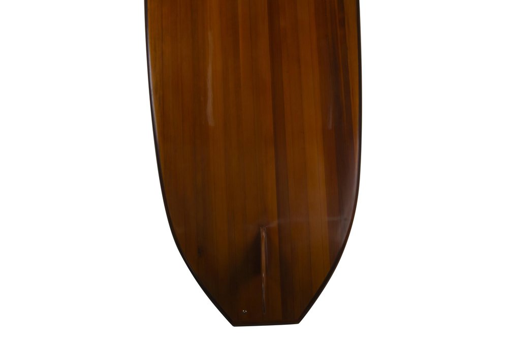5" Brown Solid Wood Outdoor Game HomeRoots