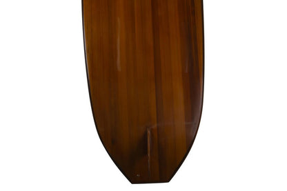 5" Brown Solid Wood Outdoor Game HomeRoots