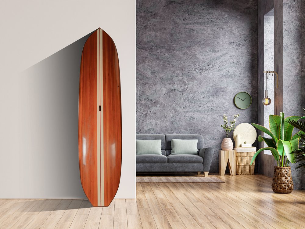 5" Brown Solid Wood Outdoor Game HomeRoots