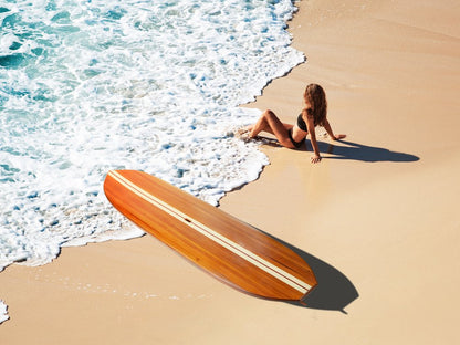 5" Brown Wood Outdoor Game HomeRoots