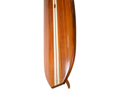5" Brown Wood Outdoor Game HomeRoots