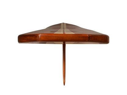 5" Brown Wood Outdoor Game HomeRoots