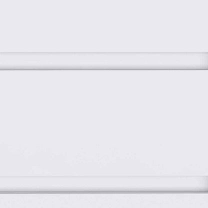 18" White Wood Accent Cabinet With Three Drawers HomeRoots