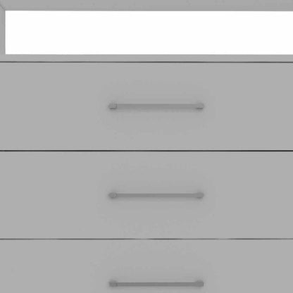 31" White Wood Four Drawer Dresser HomeRoots