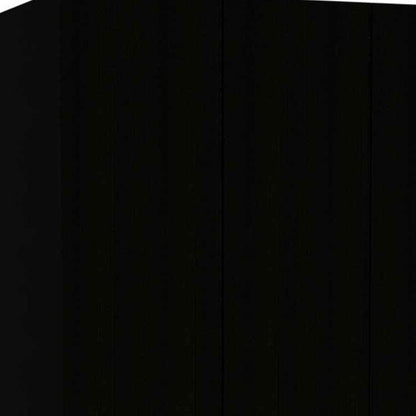 Black and White Three Door Armoire - FurniFindUSA