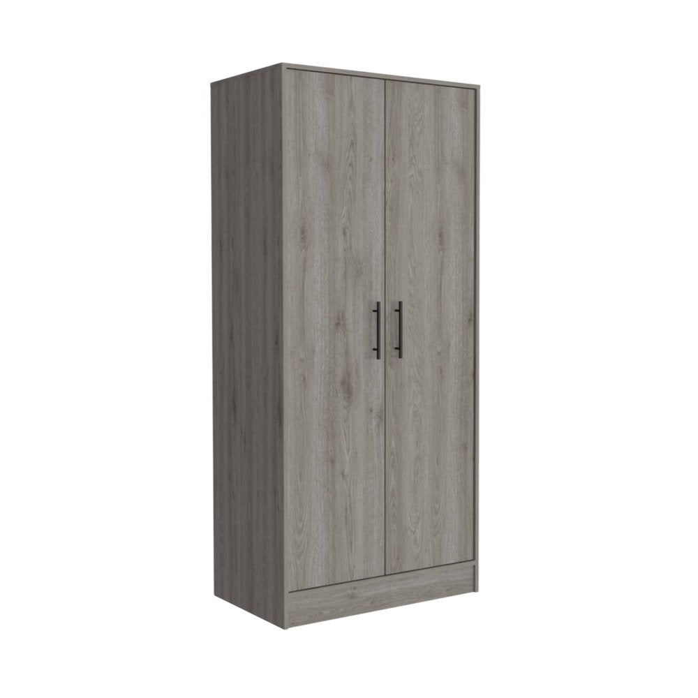 71" Light Gray Wood Single Drawer Combo Dresser HomeRoots