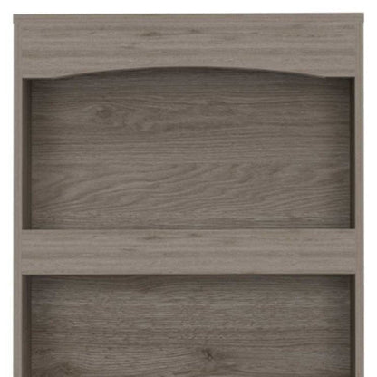71" Three Tier Bookcase with Two doors