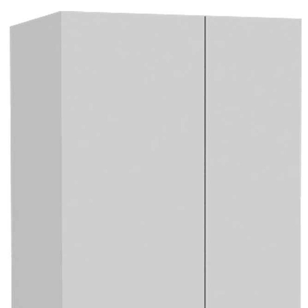 71" White Versatile Tall Pantry Cabinet with Five Shelves HomeRoots